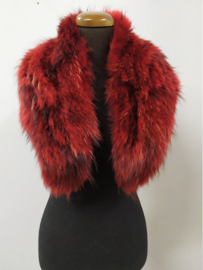 coat winter accessories Finn raccoon high quality fur collar