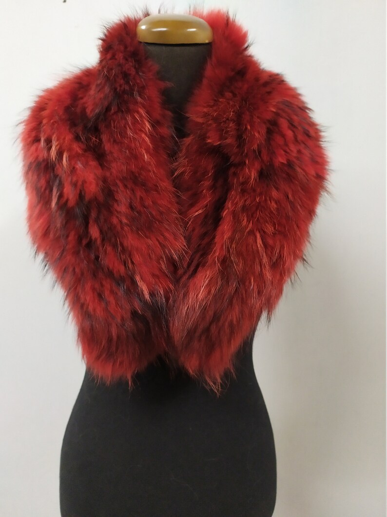 coat winter accessories Finn raccoon high quality fur collar