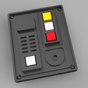 Star Wars: Galaxy&#39;s Edge Control Panel #1 - 3D Printable File
