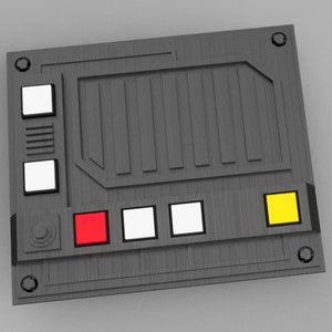 Star Wars: Galaxy&#39;s Edge Control Panel #4 - 3D Printable File