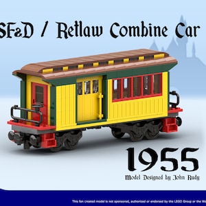 SF&D / Retlaw Combine Car (Digital Building Instructions - PDF)