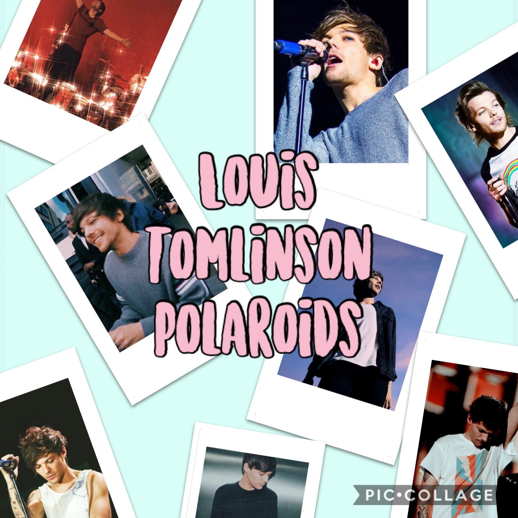 Louis Tomlinson Polaroids *REAL INSTAX FILM*