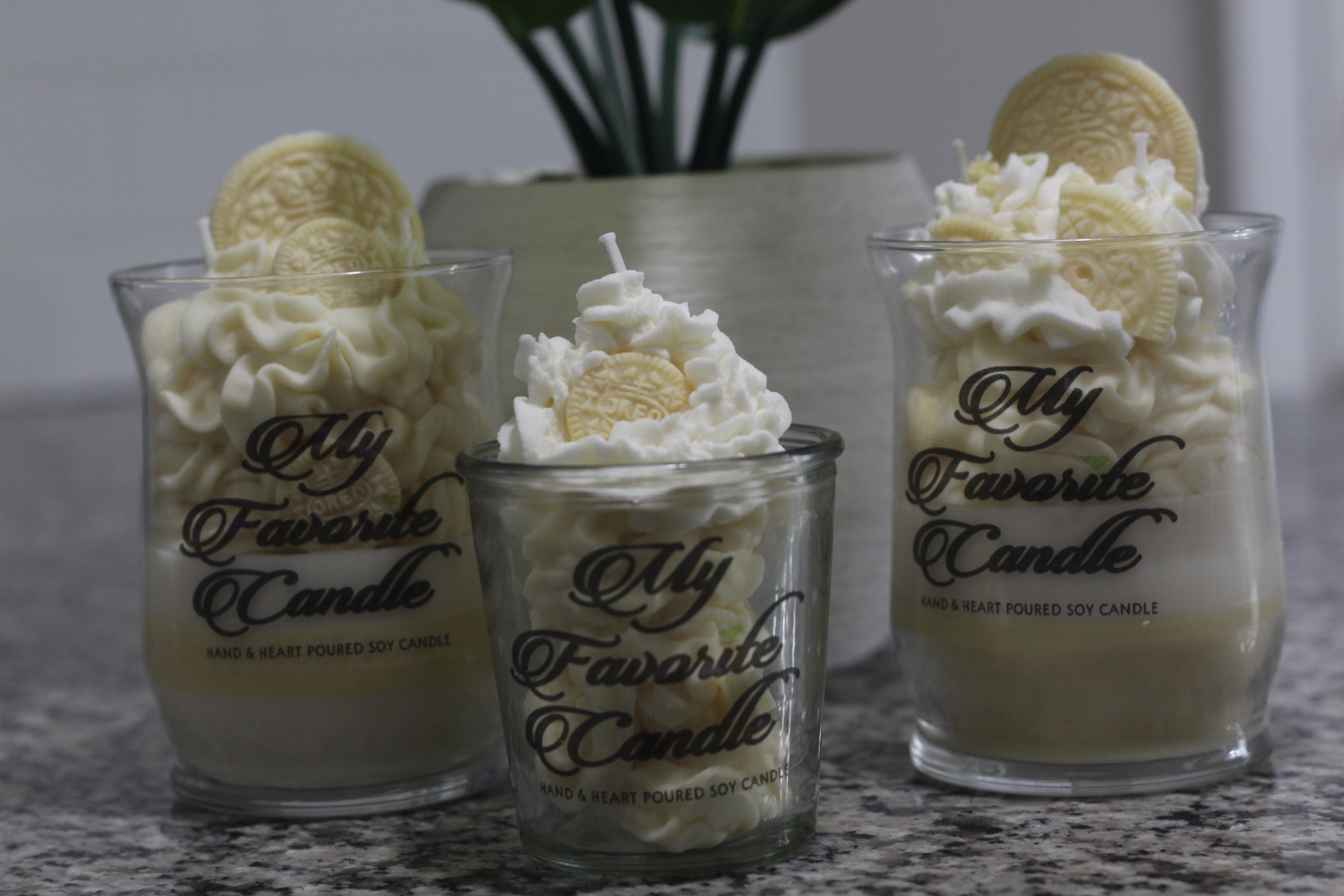 Oreo Cookie Candle 100 Soy Dessert Candles Etsy