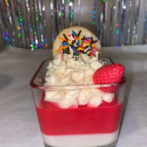 Sugar Cookie, Dessert Candle, Cookie Candle, Gift, For Him, Wax Melt, Cookie, Soy Candle, Sprinkles, For Her, Custom Candles