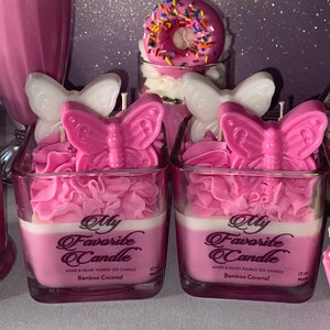 My Butterfly, Soy Candle, Butterflies, Gift, For Her, Special Gift