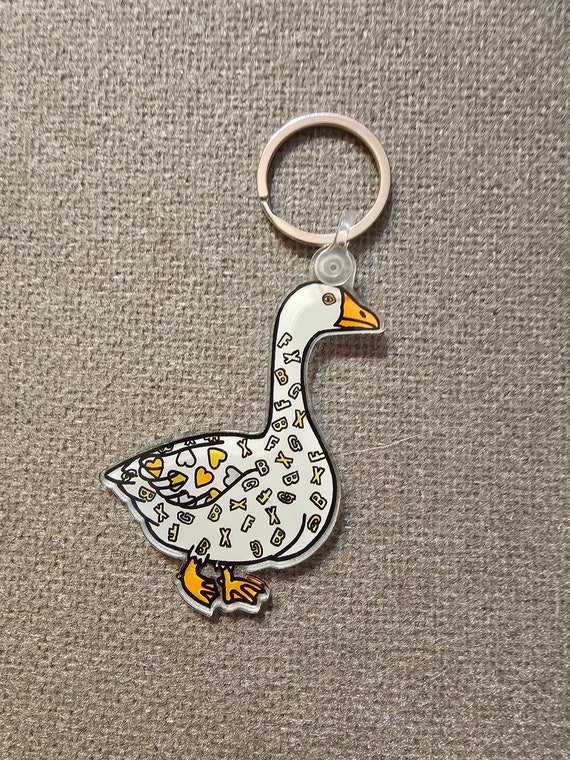 Inch Gary the Pop Art Fredericksburg Goose Acrylic Keychain