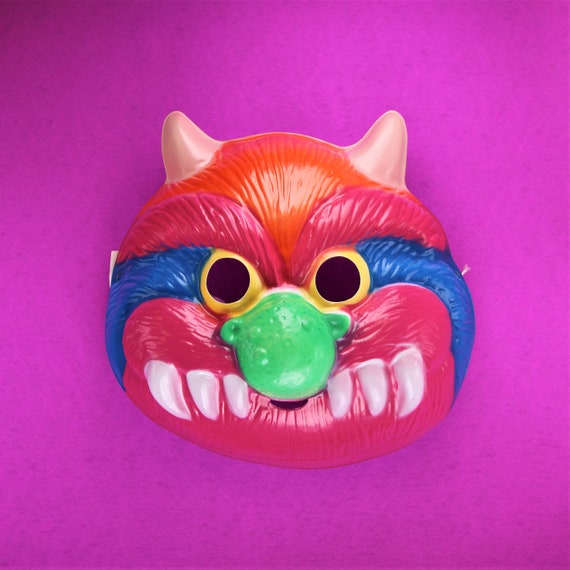 Vintage My Pet Monster Ben Cooper Halloween Mask … - image 4