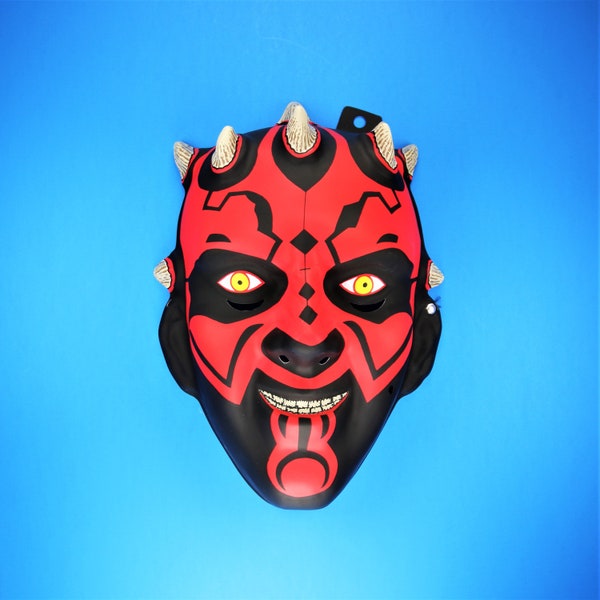 Vintage Star Wars Darth Maul Halloween Mask Darth Vader Skywalker