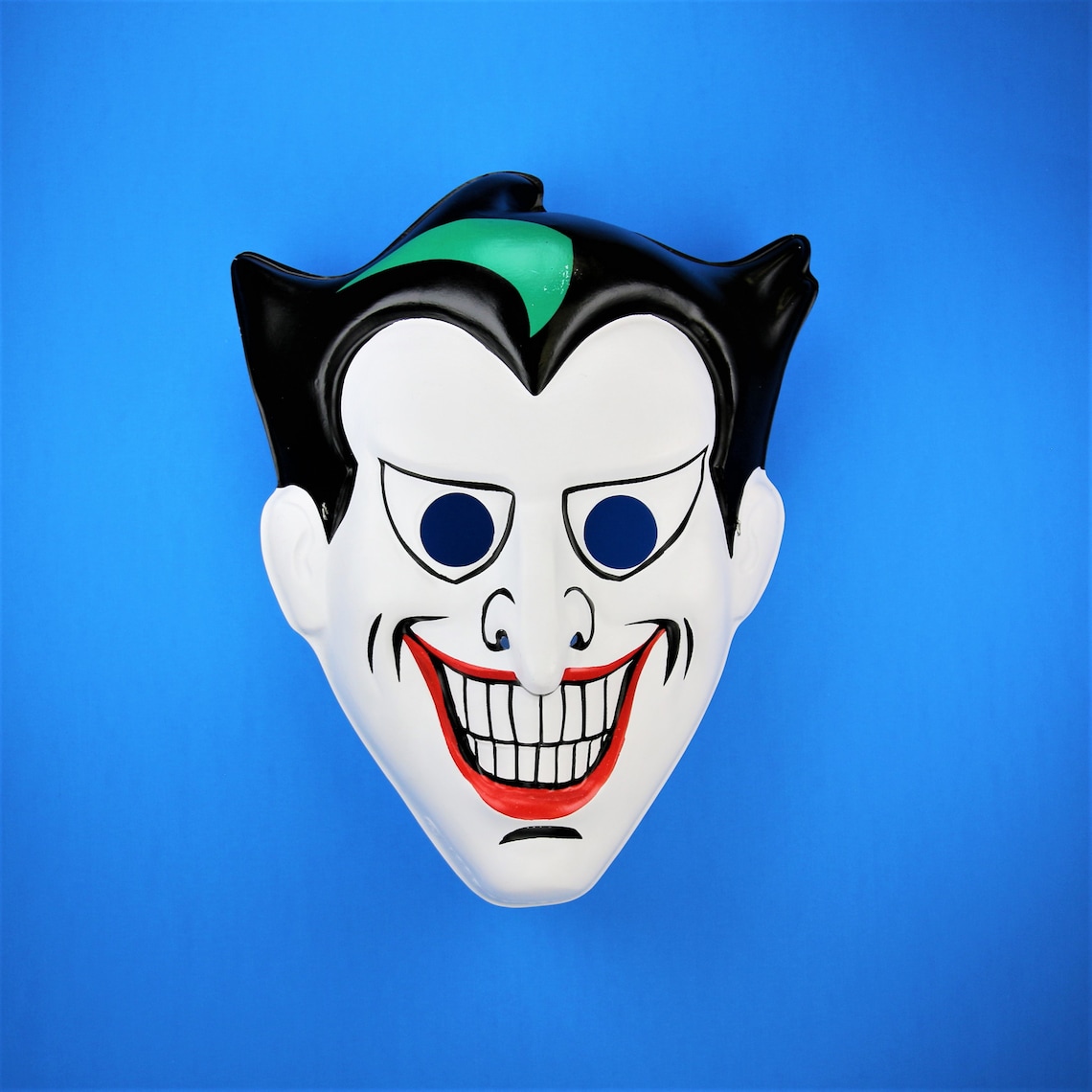Vintage DC Comics the Joker Halloween Mask Batman the Animated Etsy