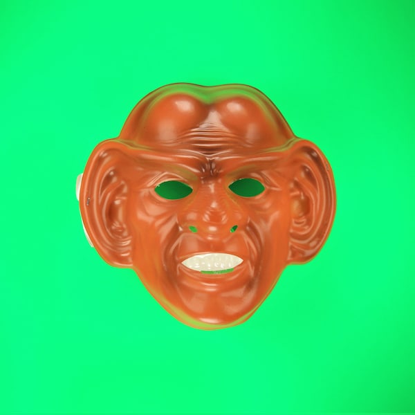 Vintage Deep Space 9 Frenegi Quark Star Trek Halloween Mask Spock