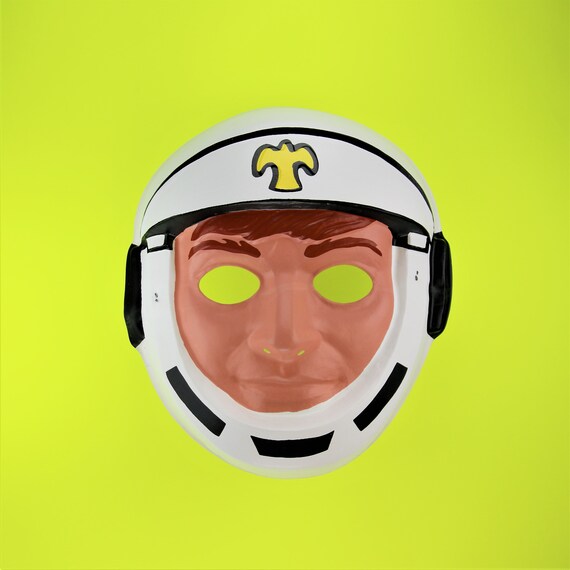 Vintage Astronaut Collegeville Halloween Mask Cos… - image 4