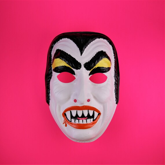 Masque César Dracula – Vintage – Thème Halloween – Occasion