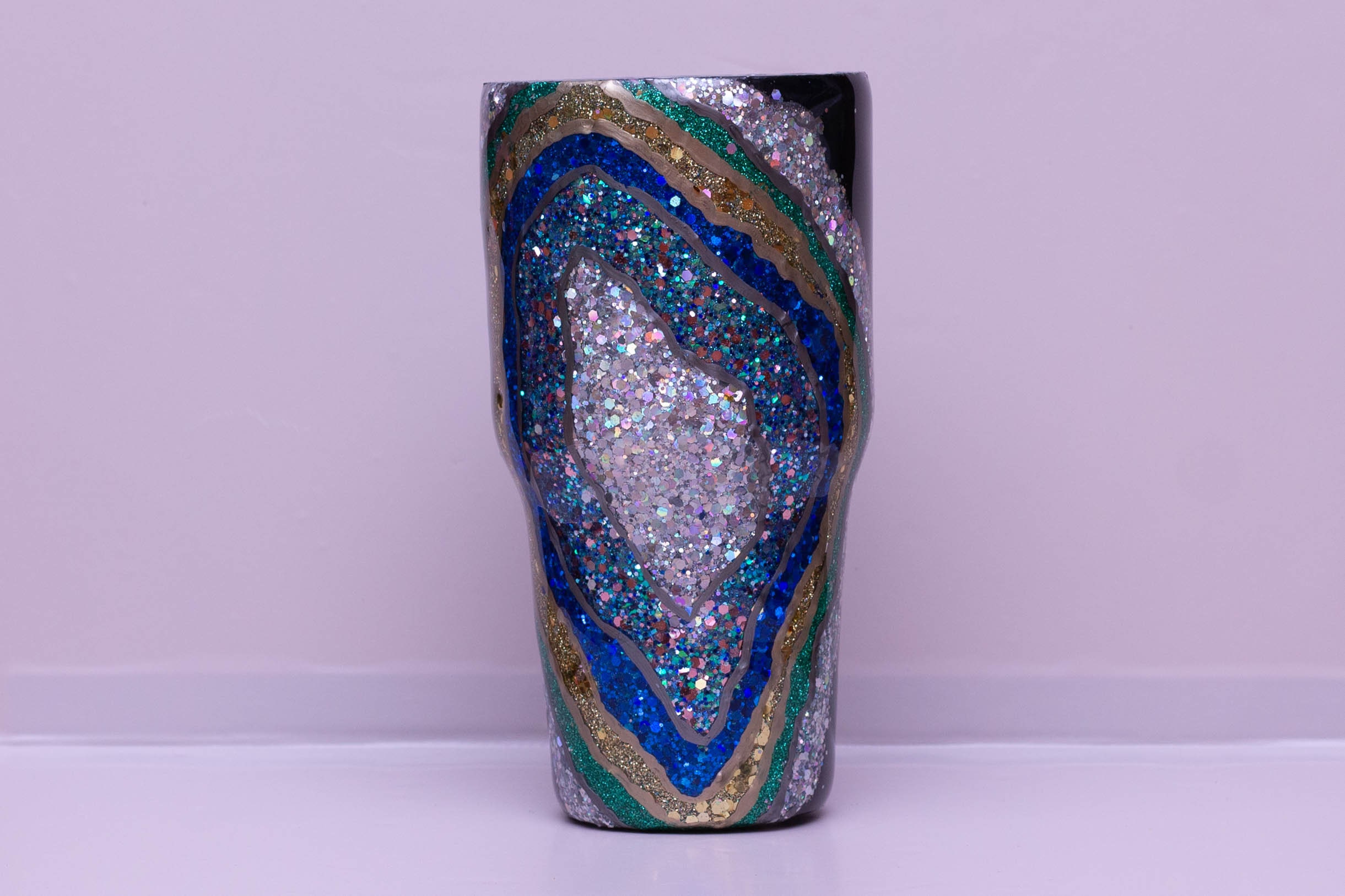 Geode Tumbler Etsy