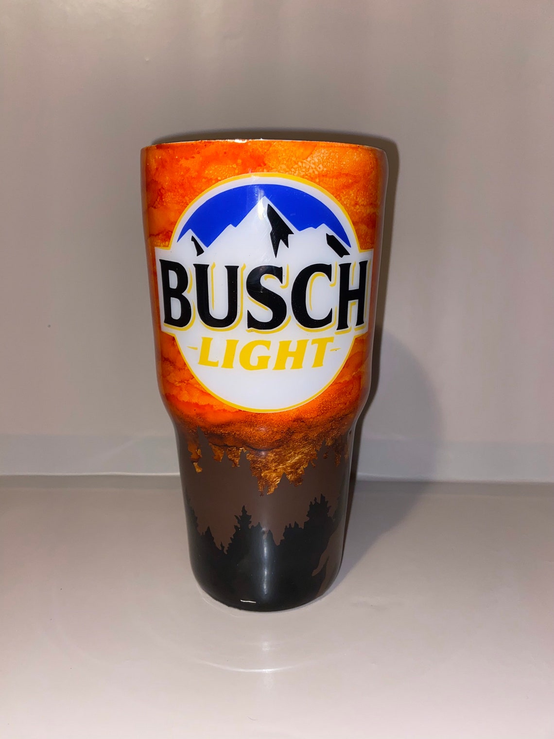 Busch Light Big Foot Tumbler Etsy