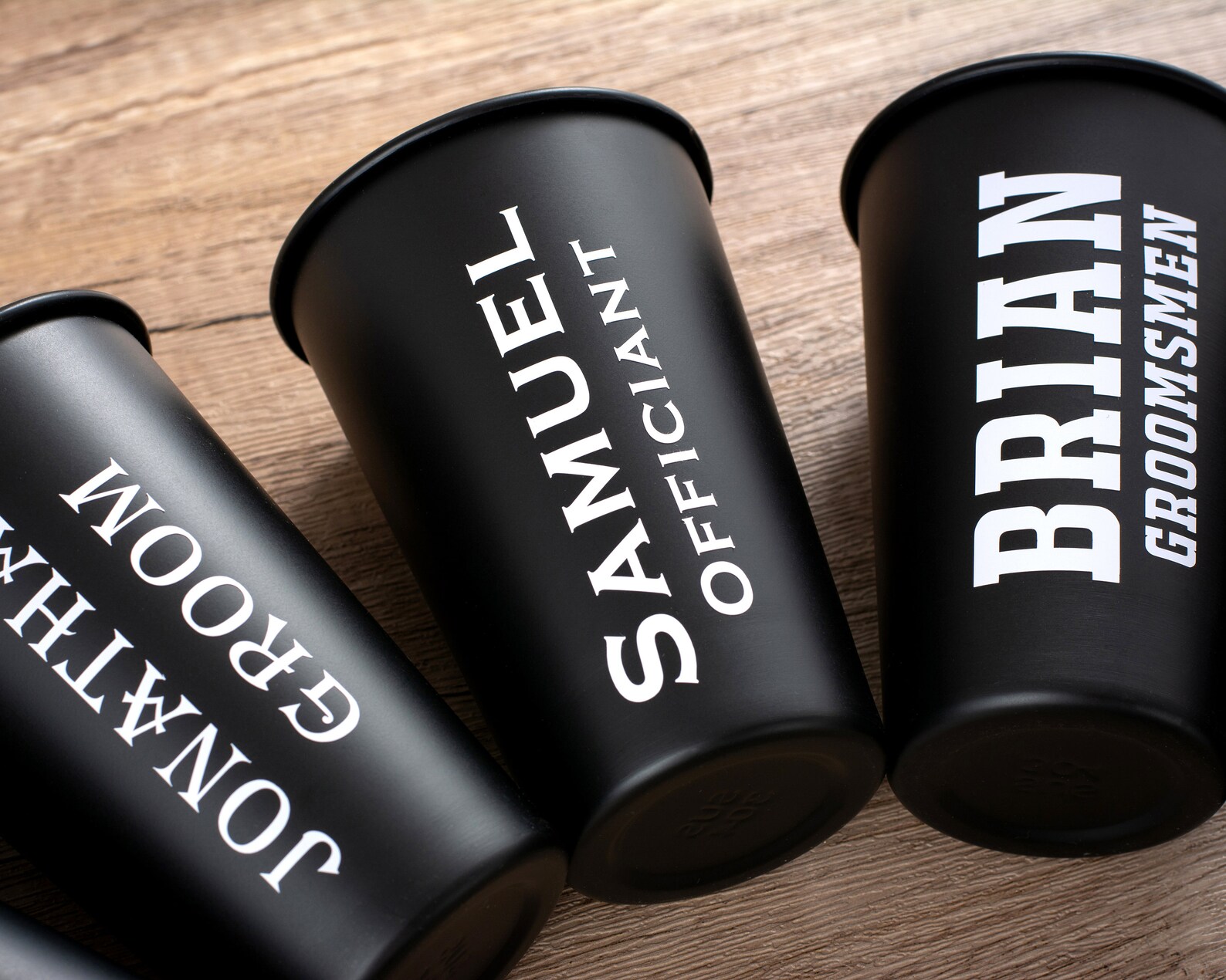 Personalized Beer Mugs Party Cups Wedding Favors Groomsmen Etsy