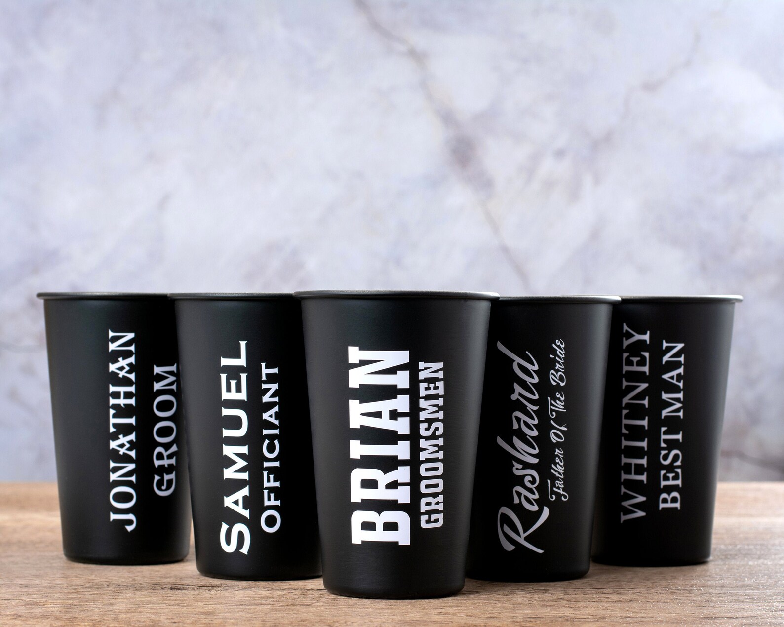 Personalized Beer Mugs Party Cups Wedding Favors Groomsmen Etsy