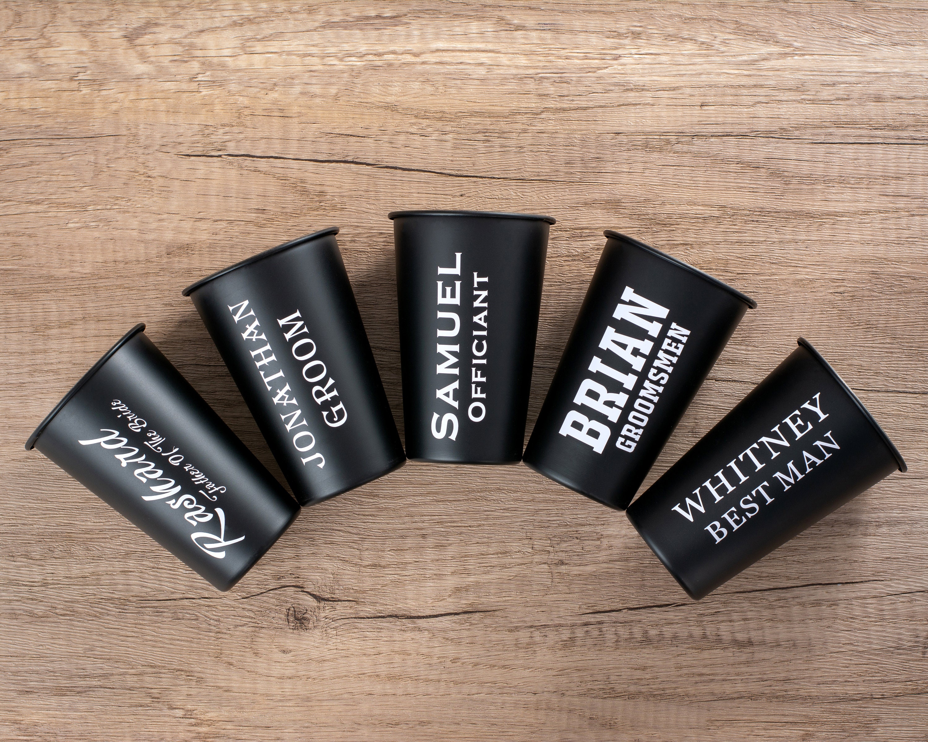 Personalized Beer Mugs Party Cups Wedding Favors Groomsmen Etsy