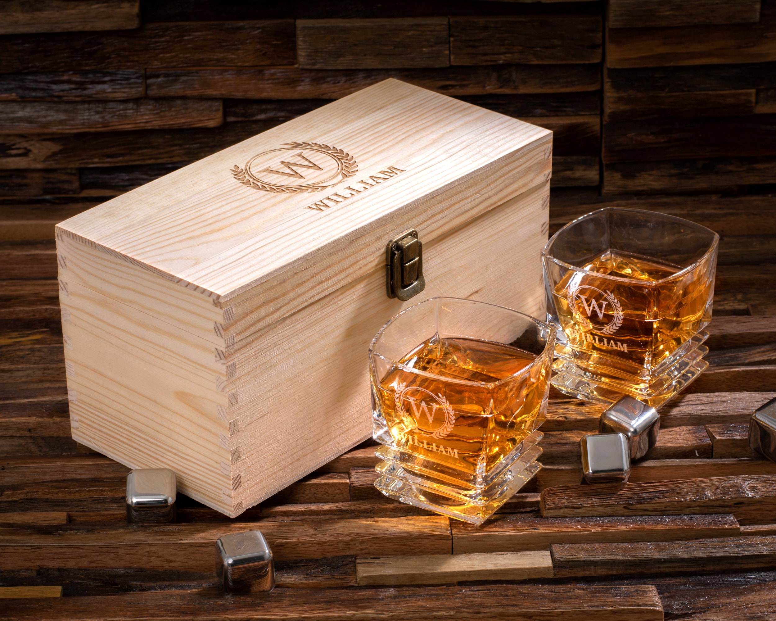 Personalized Groomsmen Gifts Whisky Glass Set With Whiskey Etsy Australia