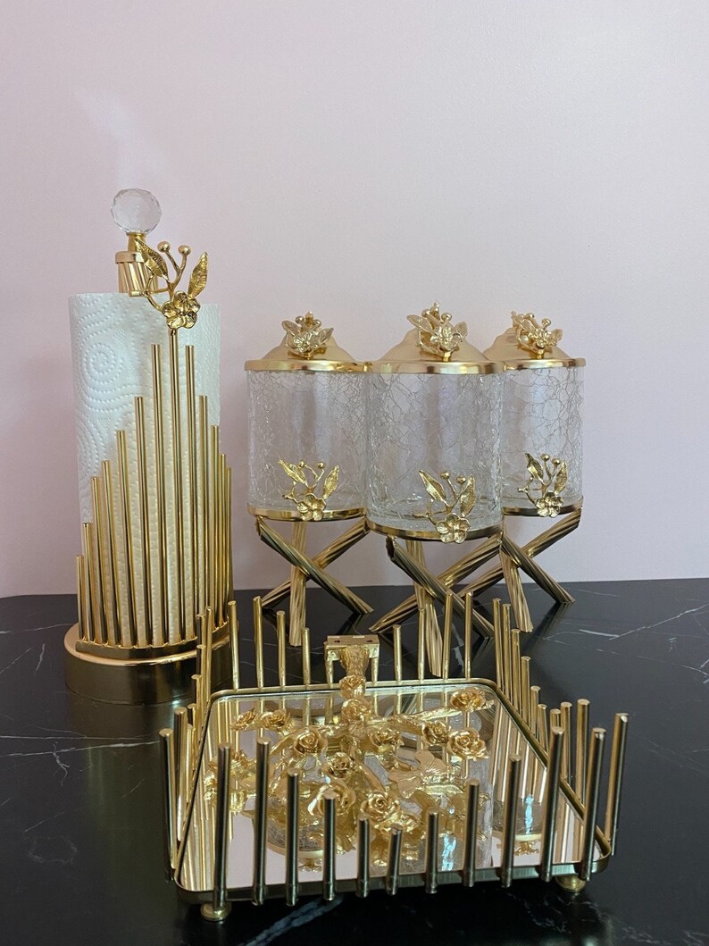 Spice Jars Canister Sets Spice Racks Kitchen Spice Set Etsy