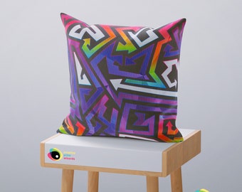 Funky Throw Pillows Etsy