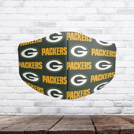 NFL Green Bay Packers Face Mask Sport Masks American Etsy
