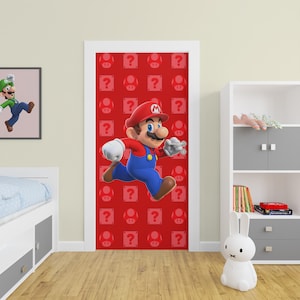Kids Game Door Decal, Wall Sticker, Home Decor, Office Decor