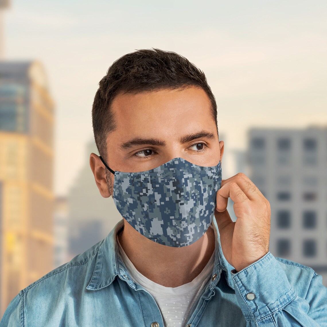 Camo Navy Seals Face Maskstrendy Masks Fashionable Masks Etsy