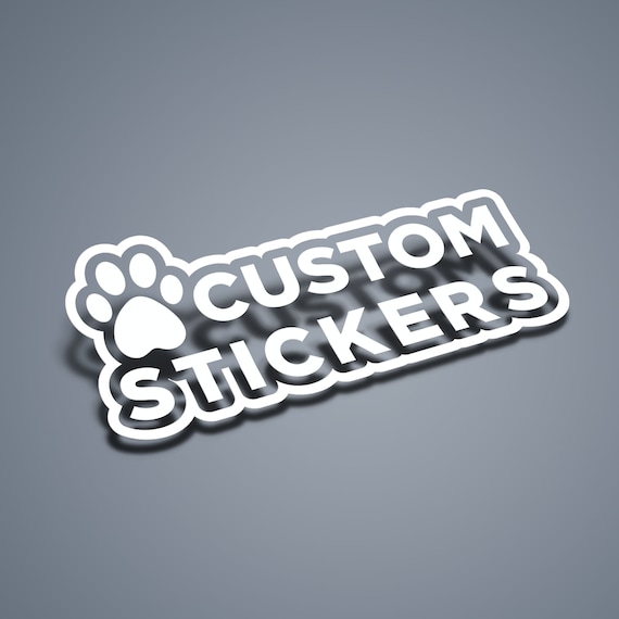 50 Custom Die Cut Clear Vinyl Stickers Pack. Your Custom Vinyl Sticker or  Decal Cut to Any Shape. We Make Stickers From Your Pictures. -  Finland