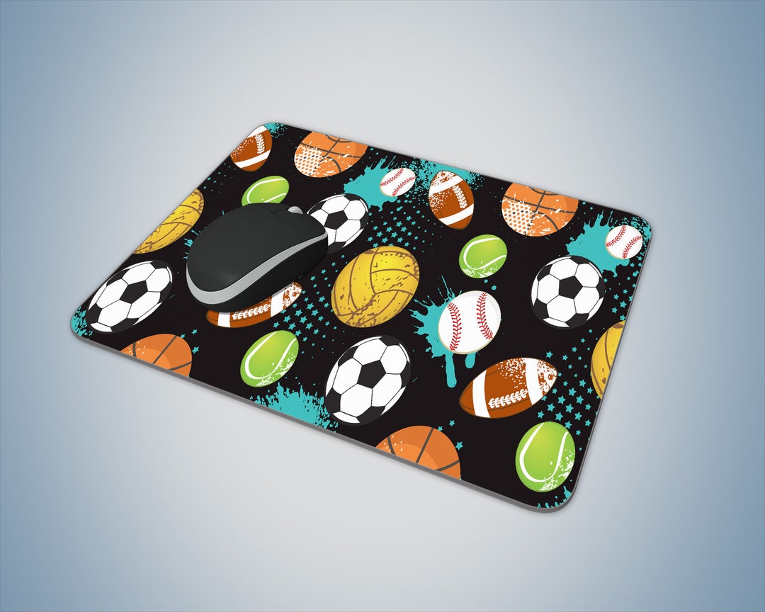 Sport Mouse Pad Sport Lovers Mouse Pad Fun Antislip Rubber Etsy