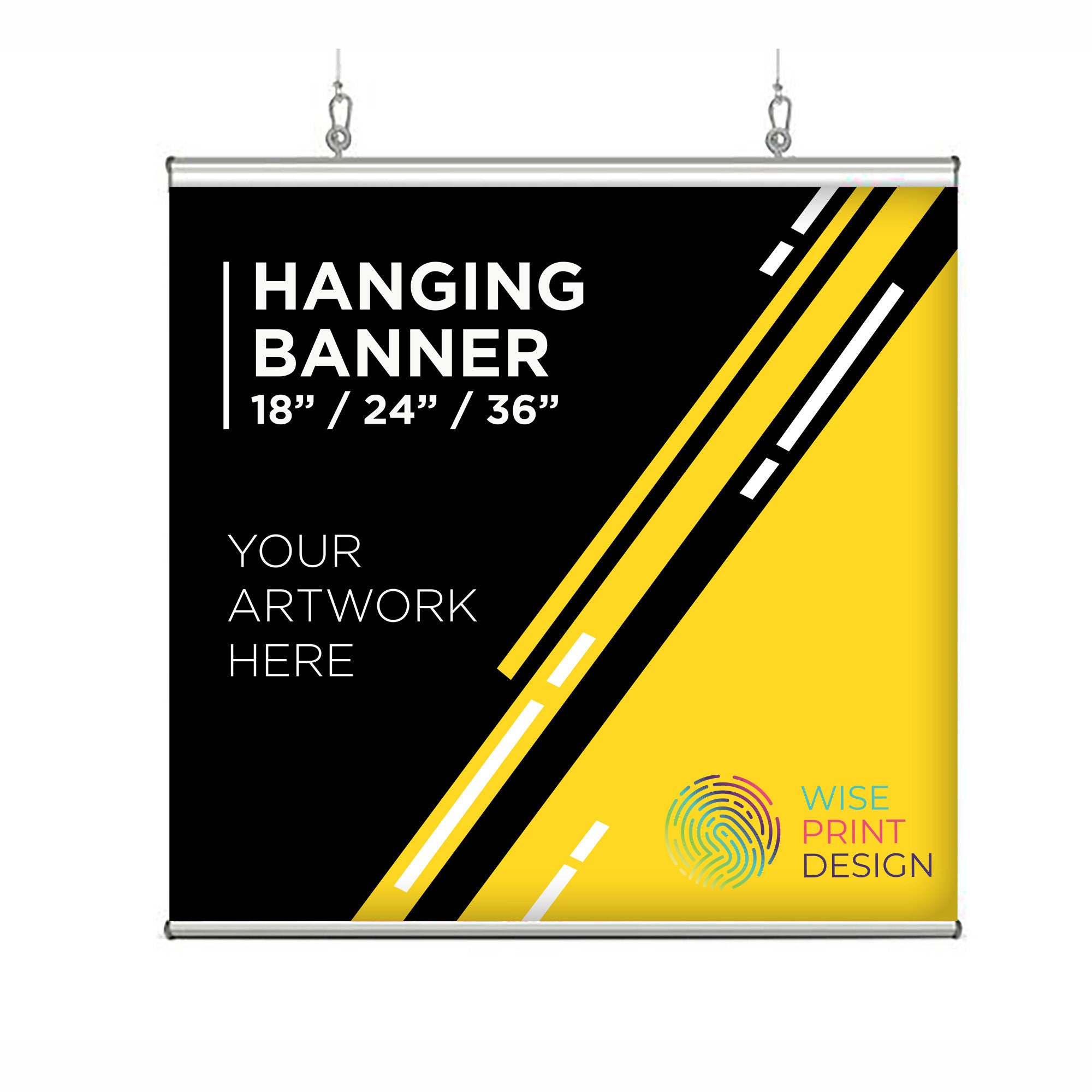 Hanging banner deals