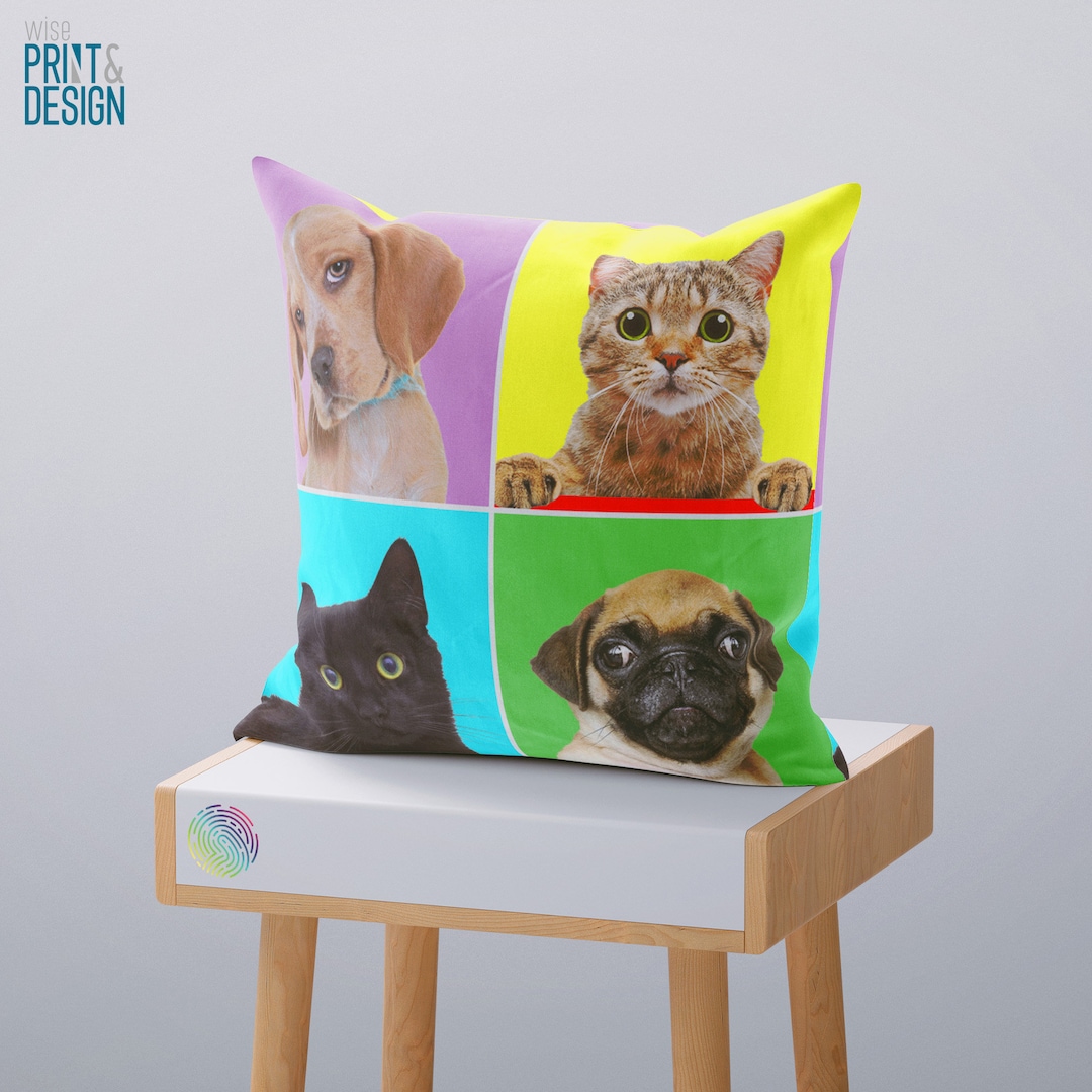 Custom Pet Pillow, Cuteness Overload Pillow, Pet Lovers Pillowcase