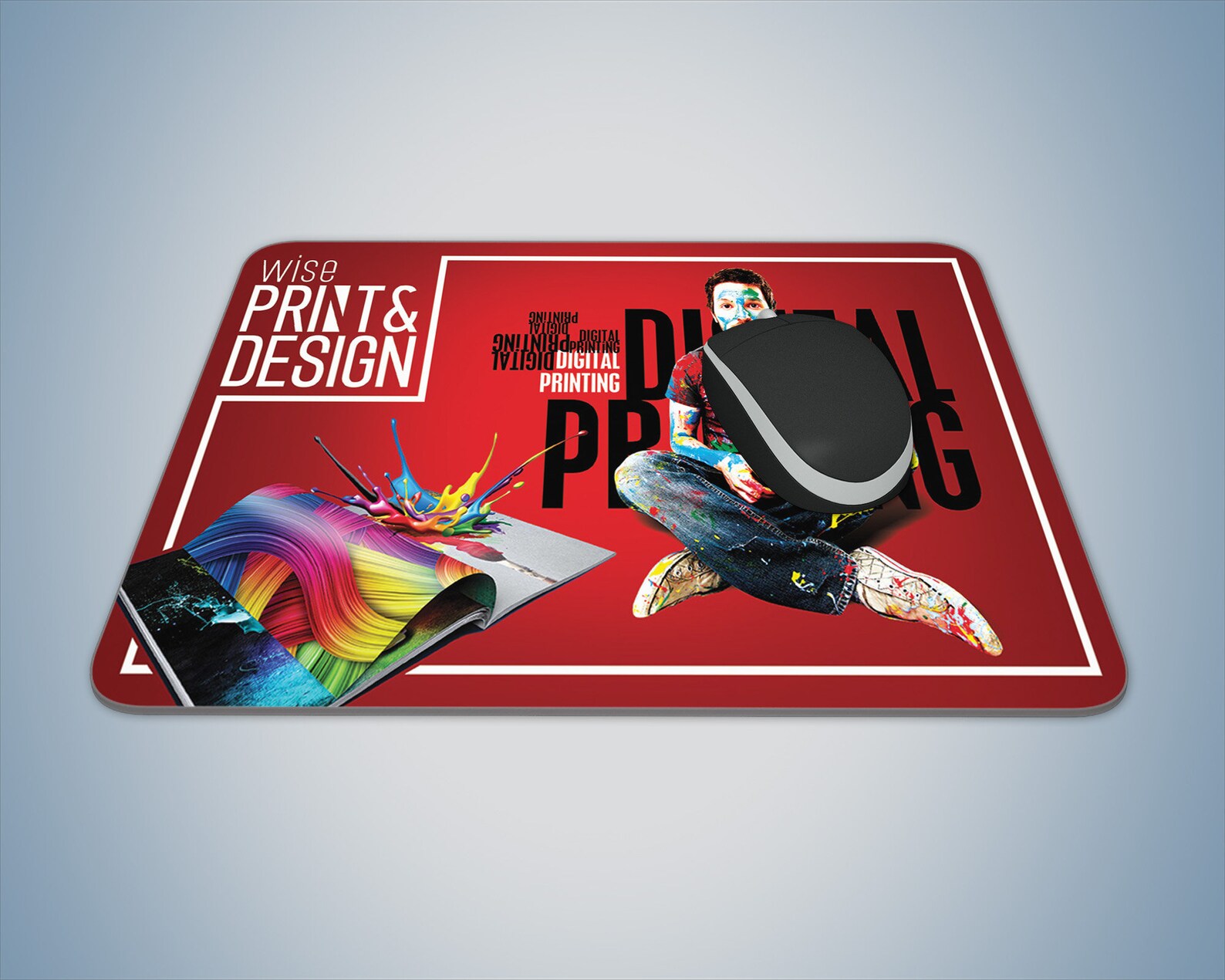 Custom Mouse Pad Personalized Mouse Pad Personal Logo Etsy