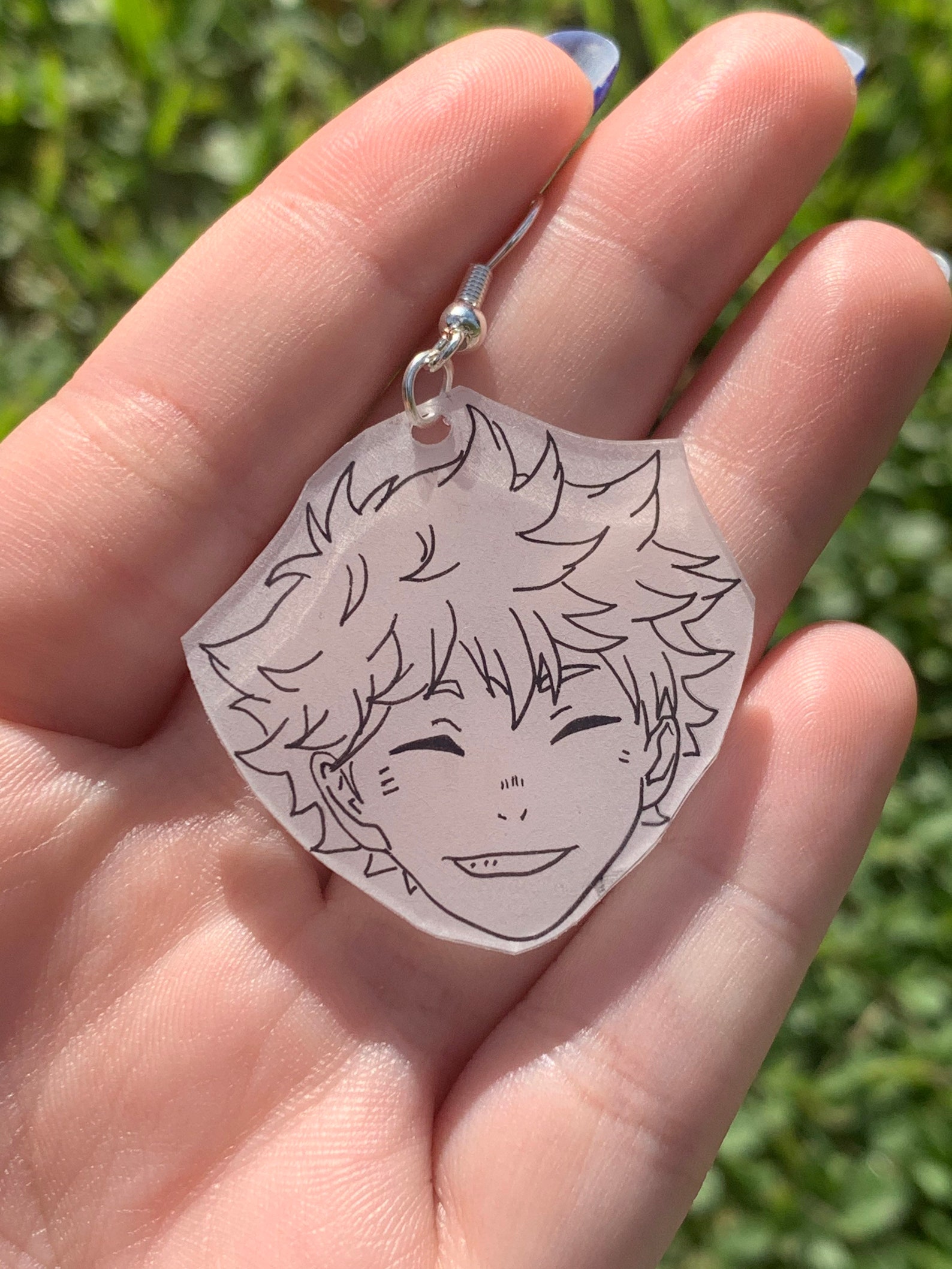 Shoyo Hinata Haikyuu Earrings CUSTOM Etsy