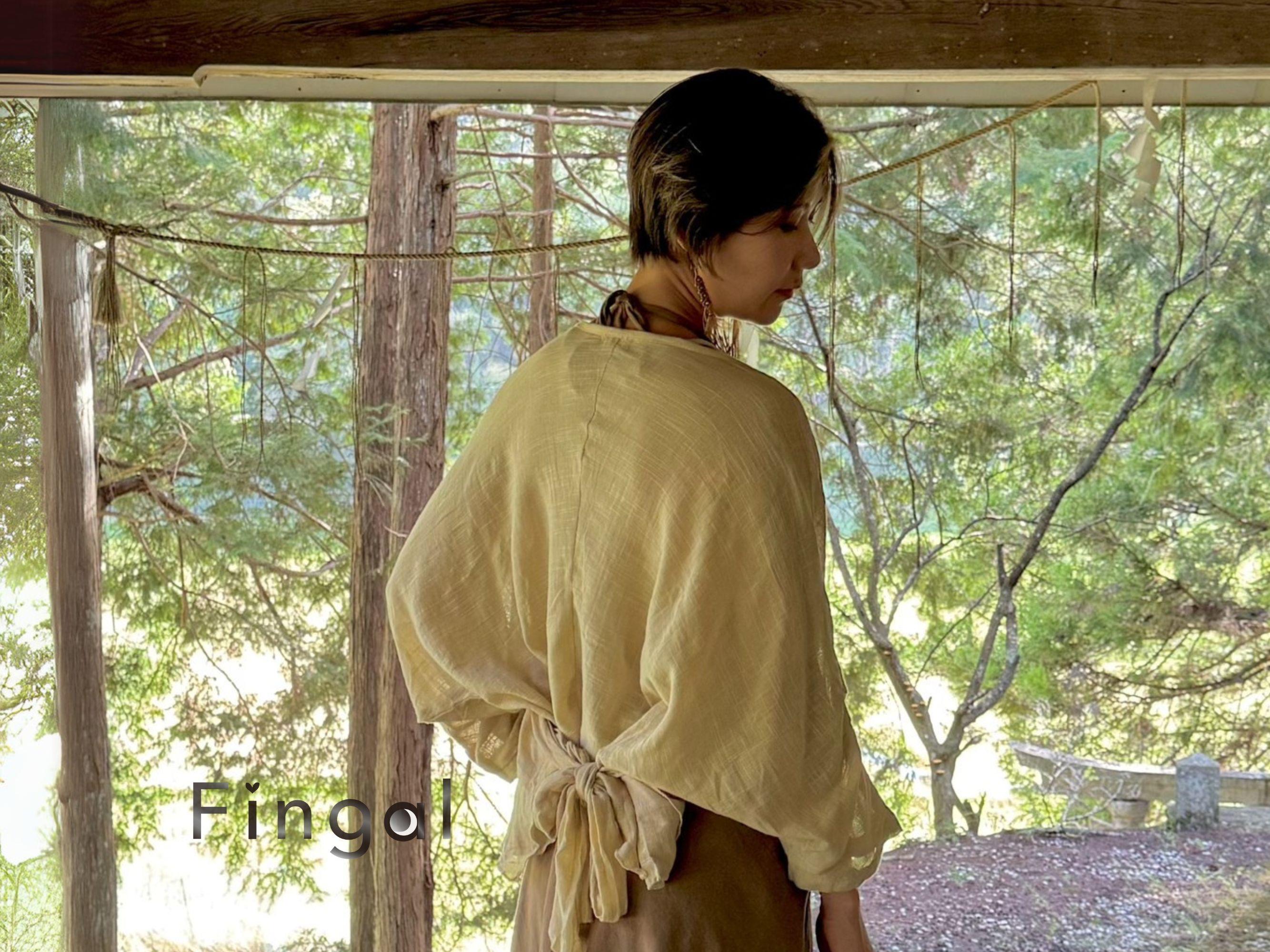Comfy Bolero, Long Sleeve, Cotton 100% Tie Wrap style