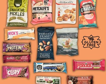 Gluten Free Snack Box (Letterbox Size) - Birthday / Thank You / Leaving Gift / Valentines Day Gift idea