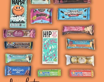 Chocolate Snack Box (Letterbox size) - Birthday / Thank You / Leaving Gift for friends, family, colleagues & employees / Christmas gift idea