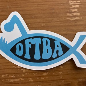 Nerdfighter themed stickers vinyl sticker DFTBA hanklerfish Don't forget to be awesome sticker pack DFTBA hanklerfish