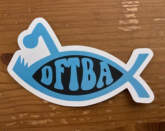 Nerdfighter themed stickers vinyl sticker DFTBA hanklerfish Don't forget to be awesome sticker pack