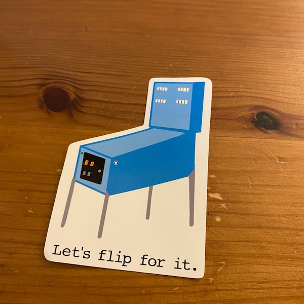 Pinball Stickers Etsy