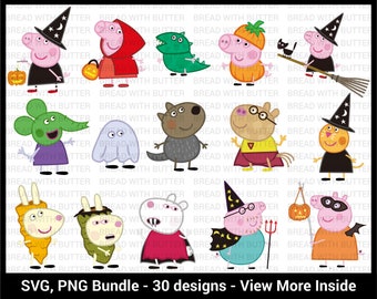 Peppa Pig Halloween Etsy