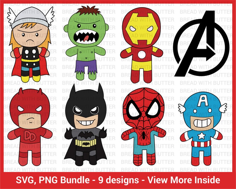 Download Marvel Heros Bundle Marvel Characters svg Marvel ...