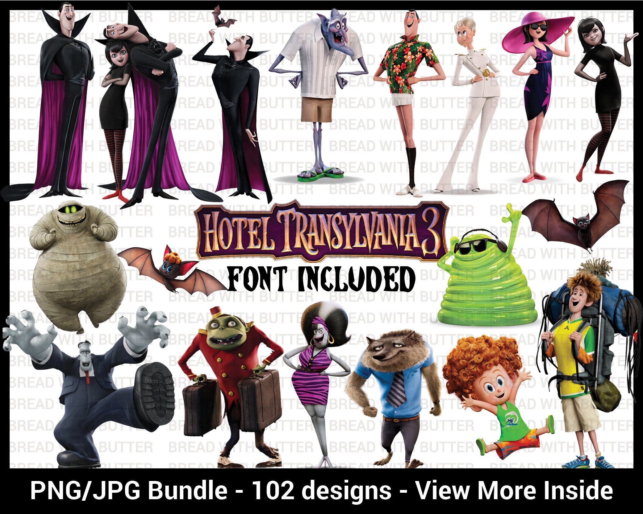 Hotel Transylvania Svg - Etsy