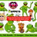 The Muppets Bundle, The Muppets svg, The Muppets Printable, The Muppets Cut Files, The Muppets Clipart, The Muppets Vector, Silhouette