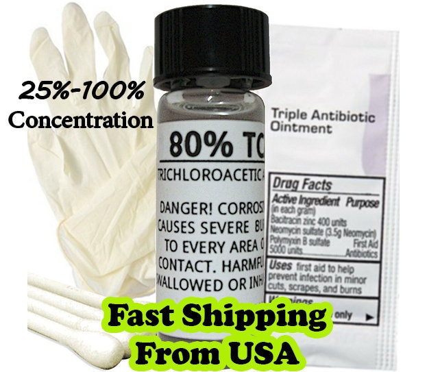 TCA Peel Medical Grade Skin Peel Kits Many Strengths Real Etsy