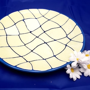 The Wonderful Wabi Sabi Plate, The Imperfect Perfect Dish, Pobody&#39;s Nerfect Charger Plate, A Great Gift Idea! Free Shipping! 100% Food Safe!