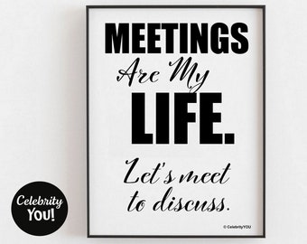 Funny Meeting Quotes - Etsy Canada Funny Meeting Quotes - Etsy Canada