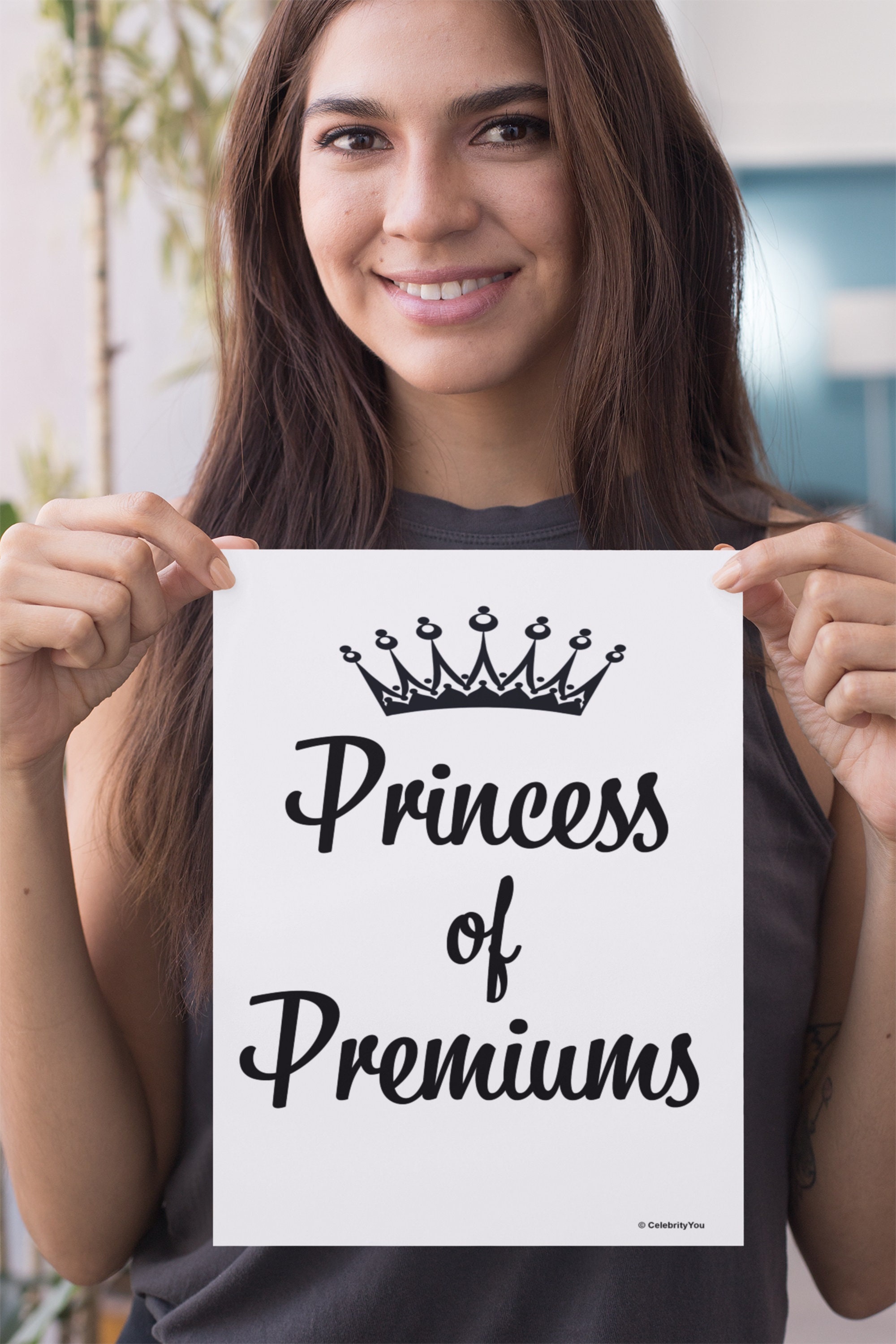 Premiums Princess PRINTABLE Insurance Office Sign Funny Etsy