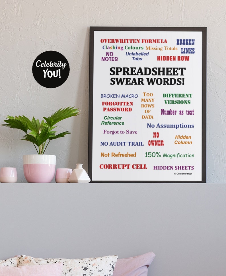 An Image Of A Spreadsheet With The Words And Numbers Highlighted In