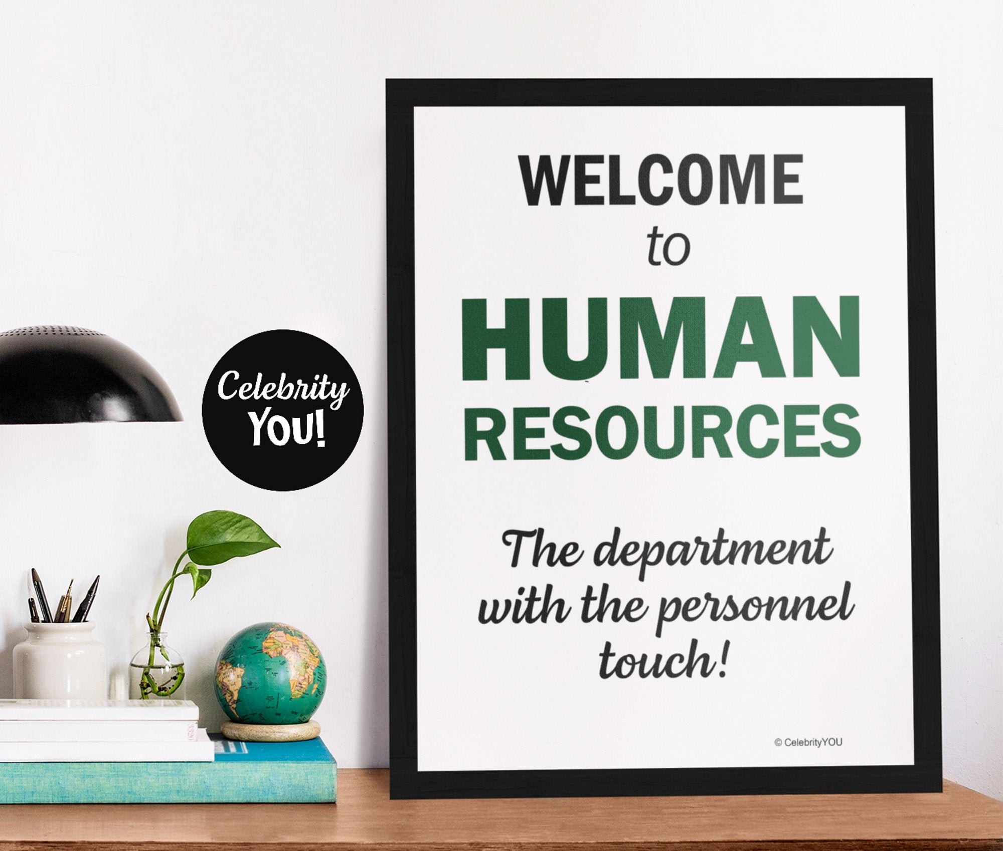 to Human Resources PRINTABLE HR Department Sign Etsy