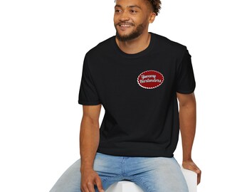 Kirk's Yummy Bartenders, uniseks softstyle-T-shirt